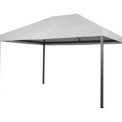 Gazebo in acciaio e poliestere Portsea beige 300x400 cm