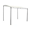 Gazebo pergola in acciaio e poliestere 240x300x250 cm