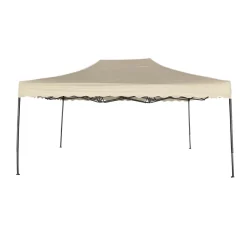 Gazebo pieghevole in acciaio e oxford 420D PVC 450x300 cm H 305 cm