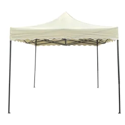 Gazebo pieghevole in acciaio e oxford 420D PVC 300x300 cm H 305 cm