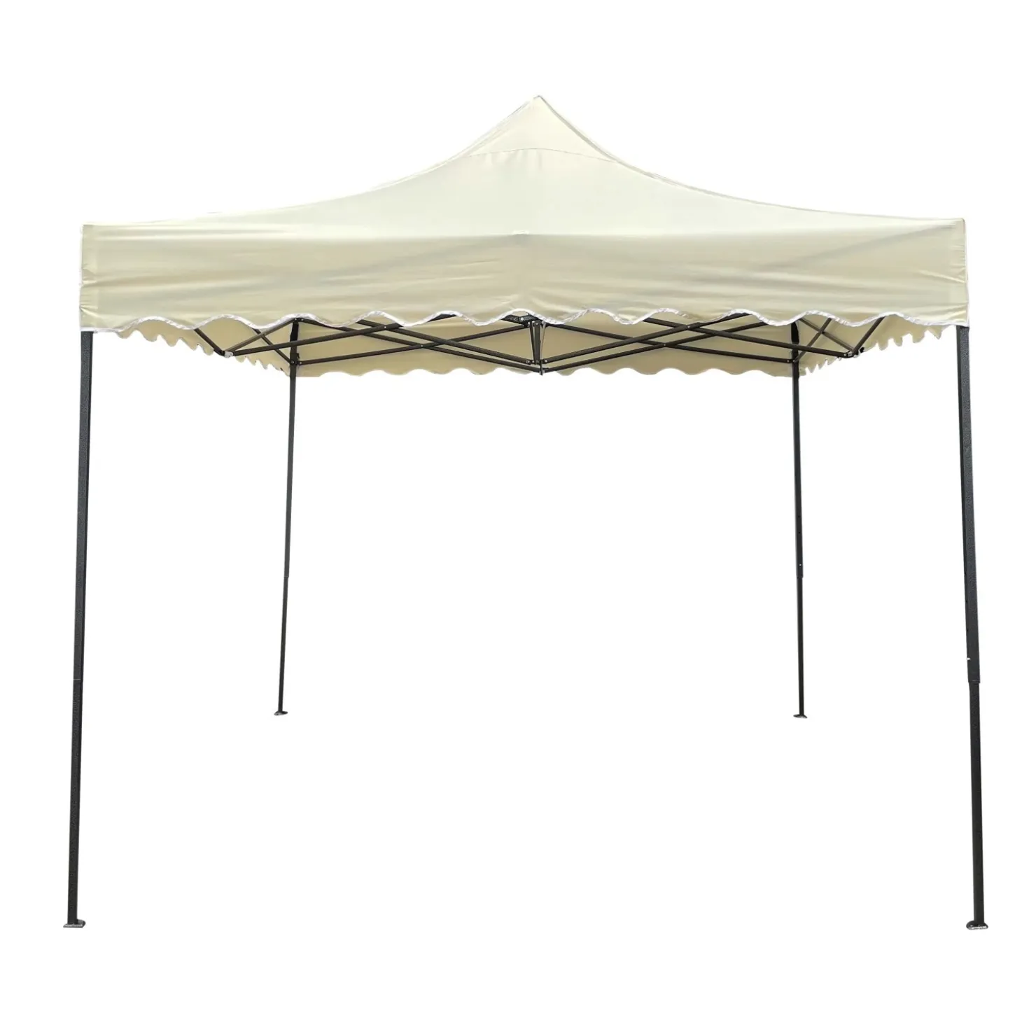 Gazebo pieghevole in acciaio e oxford 420D PVC 300x300 cm H 305 cm