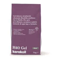 Gel-adesivo H40 Gel grigio Kerakoll 5 kg