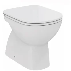 Gemma 2 vaso scarico a pavimento bianco