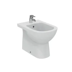 Gemma 2 bidet a pavimento filo parete monoforo bianco