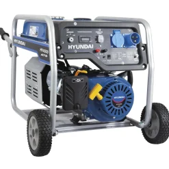 Generatore di corrente Hyundai carrellato 4 kW con ATS