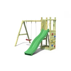 Gioco da giardino Funny con scivolo e altalene 345x284xh210 cm
