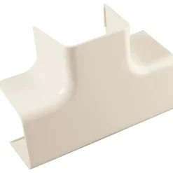 Giunto a T per canale 80 mm x 60 mm avorio 1 pz