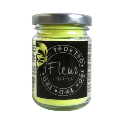 Glitter in polvere Fleur giallo fluo 90 g