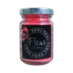 Glitter in polvere Fleur rosa fluo 90 g