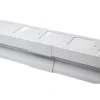 Gocciolatoio balcone alluminio ral 9010 sp 12 mm L 2,70 m