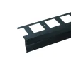 Gocciolatoio balcone alluminio verniciato fumo di londra sp 12 mm L 2,70 m