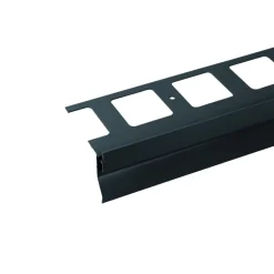 Gocciolatoio balcone alluminio verniciato fumo di londra sp 12 mm L 2,70 m
