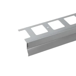 Gocciolatoio per balcone in alluminio grigio 2700x69x95 mm
