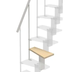 Gradino scala Nexus larghezza 60 cm chiara