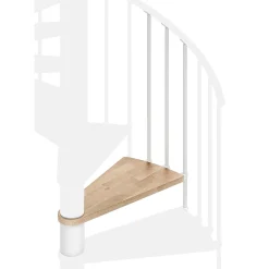Gradino scala Solar Ø 140 cm chiara