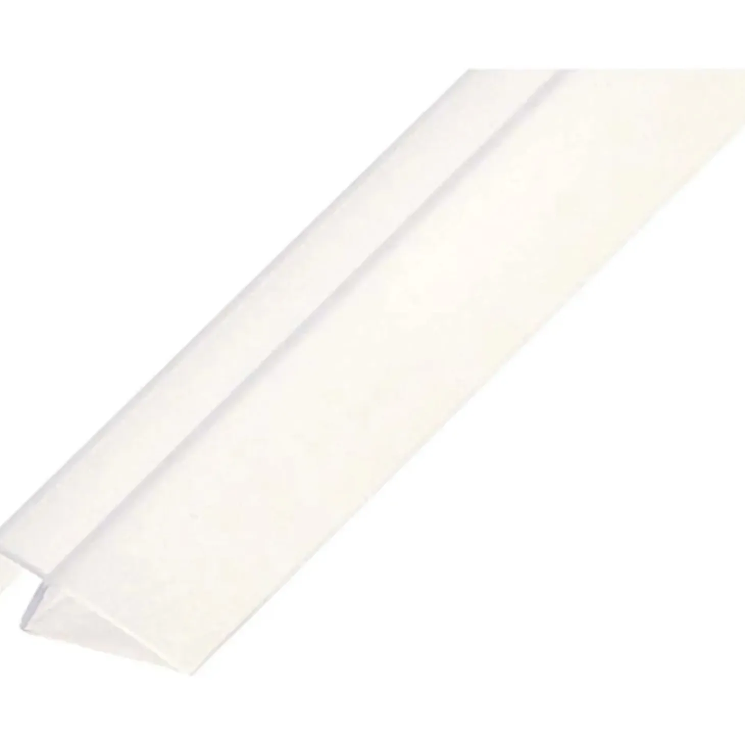Guarnizione Idrostile per vetro box doccia 5 mm 2 pz bianco