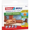 Guarnizione per finestra Tesamoll Classic Profilo E 6 m marrone