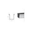 Guida per tapparelle in ferro 2200x22x19 mm 2 pezzi