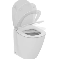Ideal Standard Connect space vaso filo parete con sedile wc rallentato bianco