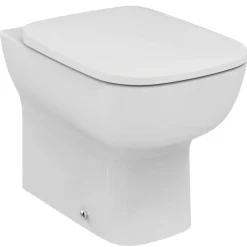 Ideal Standard Esedra vaso a pavimento filo parete con sedile slim normale bianc