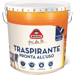 Idropittura traspirante Boero bianco 14 l