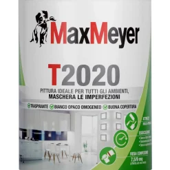 Idropittura traspirante MaxMeyer T2020 bianco 0,75 l