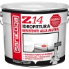 Idropittura Traspirante Saratoga resistente alla muffa Z 14 bianco 10 l