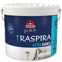 Idropittura traspirante Traspira bianco 4 l Boero