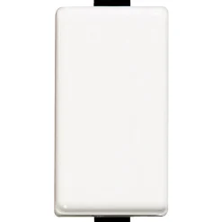 Invertitore per placche BTicino Matix 1P 1 modulo illuminabile bianco