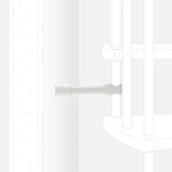 Irrigidimento colonna-parete bianco