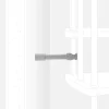 Irrigidimento colonna-parete grigio argento