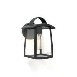 Kelsey applique da esterno E27 nero 40 W 18,5 x 26,5 x 17 cm