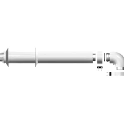 Kit scarico fumi coassiale Ø 60/100 mm per caldaia Prodige Gyada