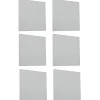 Kit specchi a filo lucido Simply 10 cm x 10 cm 4 pz