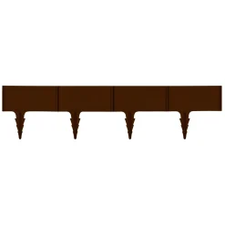 Kit di 5 bordure marrone