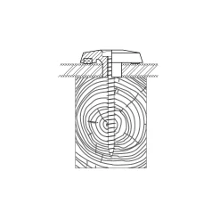 Kit fissaggio policarbonato alveolare Onduline sp 6 mm 10 pz
