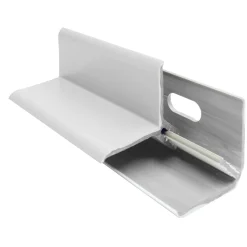 Kit 4 profili angolo interno 244 bianco lucido 300 cm