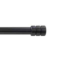Kit riloga per tende cilindro Ø 20-17 mm L 160-300 cm nero