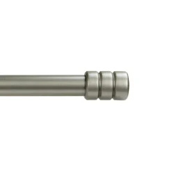 Kit riloga per tende cilindro Ø 20-17 mm L 120-210 cm nichel