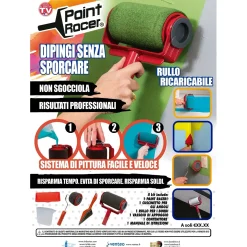 Kit rullo e vassoio Paint Racer