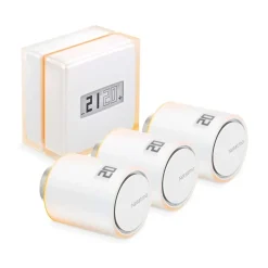 Kit Termostato Smart Home Netatmo + 3 valvole smart