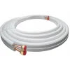 Kit tubi rivestiti binati climatizzazione 1/4" + 3/8" Sp. 1 mm L 5 m