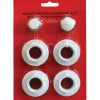Kit universale x radiatore alluminio flangia 42 1"x3/8"