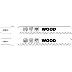 Lama per seghetto alternativo, pavimento in parquet 83 mm 2 pz