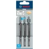 Lama seghetto alternativo Bosch T 144 DP Precision for Wood 3 pz