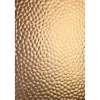 Lamiera in alluminio 1000x500 mm disegno martellato bronzo