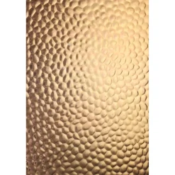 Lamiera in alluminio 1000x500 mm disegno martellato bronzo