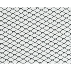 Lamiera stirata 500x200 mm fori 16x8 mm acciaio