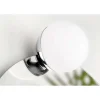 Lampada Led per specchio bagno Scarlett Cromo 90x90x93 mm