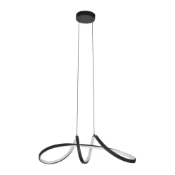 Lampada a sospensione LED Eglo Calarossa-Z RGB/CCT Ø 21 cm Nero - Bianco